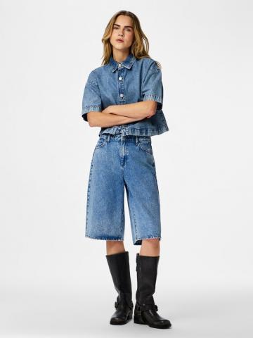 Джинсовая жилетка