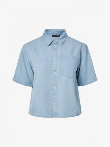 Джинсовая блузка