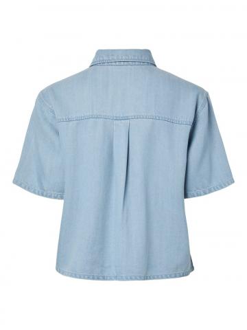 Джинсовая блузка