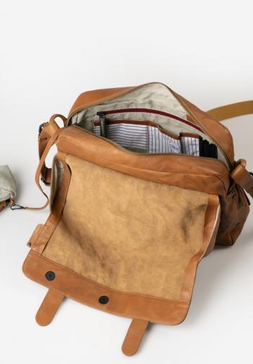 Кожаная сумка