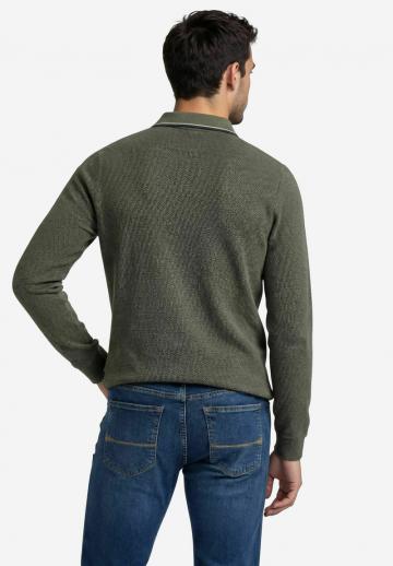 Поло с длинным рукавом