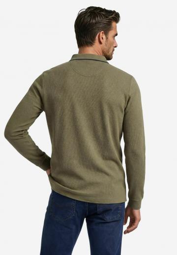 Поло с длинным рукавом