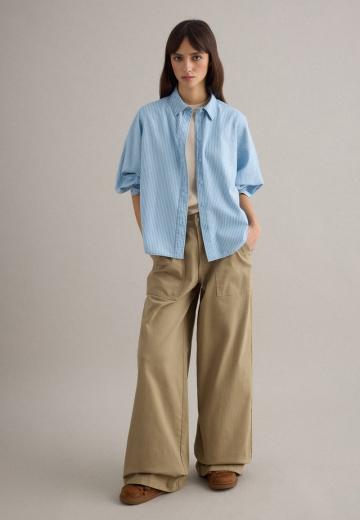 Джинсовая блузка