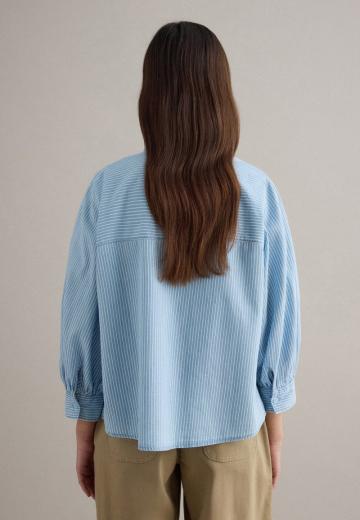 Джинсовая блузка