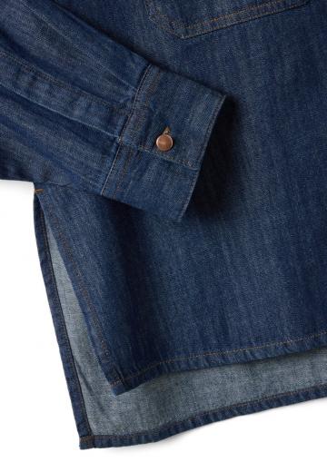 Джинсовая блузка