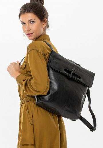 Кожаный рюкзак