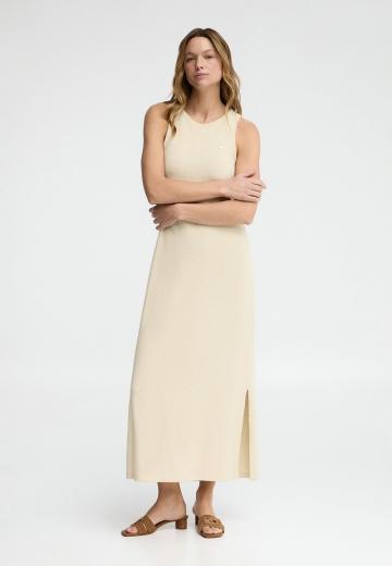 Вязаное платье