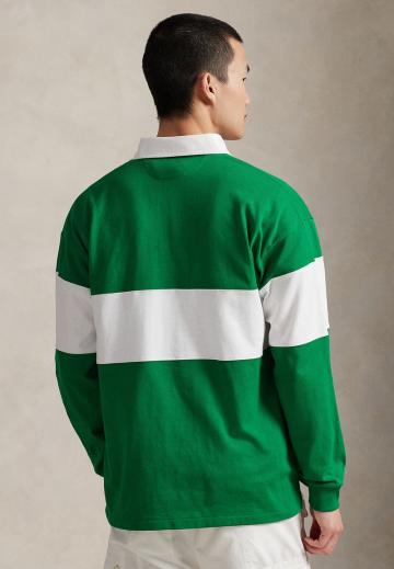 Поло с длинным рукавом