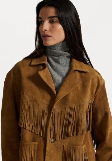 Кожаное пальто