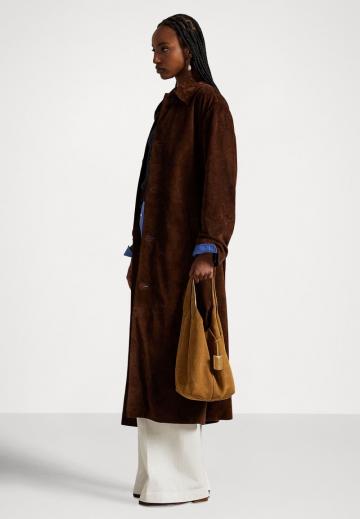 Кожаное пальто