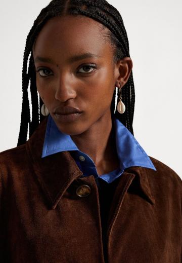 Кожаное пальто