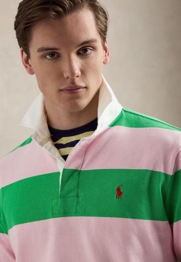 Поло с длинным рукавом