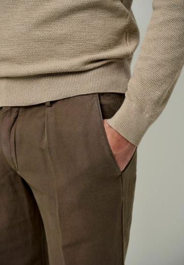 Льняные брюки