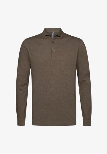 Поло с длинным рукавом