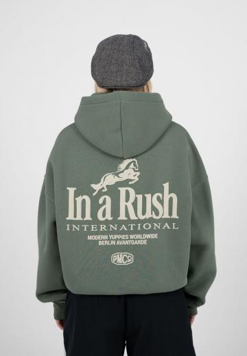 Пуловер с капюшоном