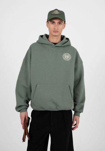 Пуловер с капюшоном