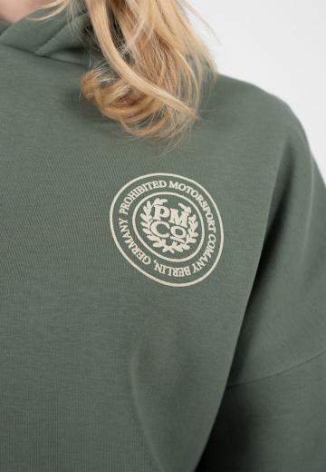 Пуловер с капюшоном