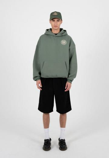 Пуловер с капюшоном