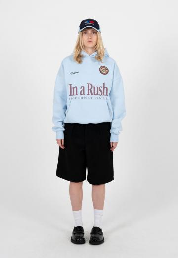 Пуловер с капюшоном