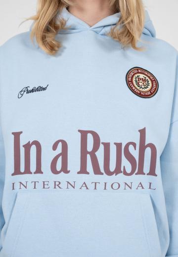 Пуловер с капюшоном