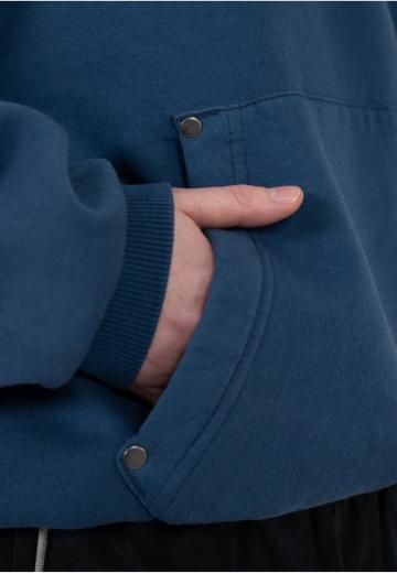 Пуловер с капюшоном