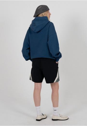 Пуловер с капюшоном