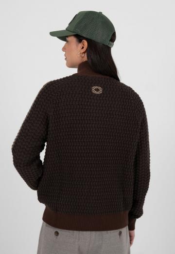 Вязаная кофта