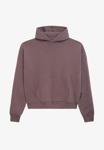 Пуловер с капюшоном