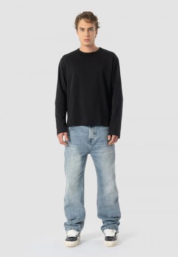 Прямые джинсы