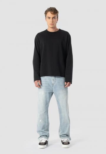 Прямые джинсы