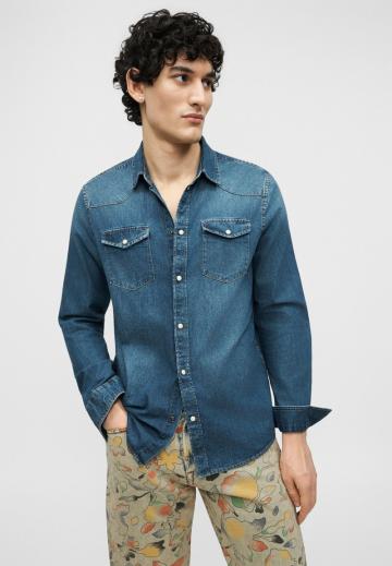 Прямые джинсы