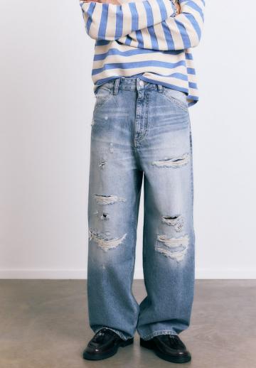 Свободные джинсы