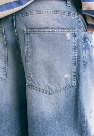 Свободные джинсы