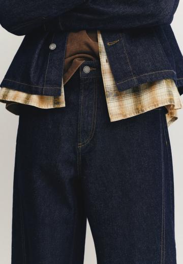 Свободные джинсы