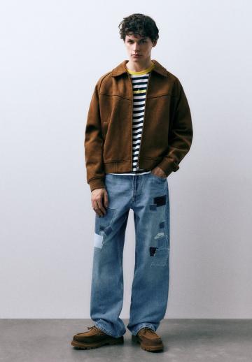 Прямые джинсы