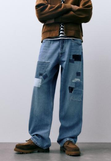 Прямые джинсы