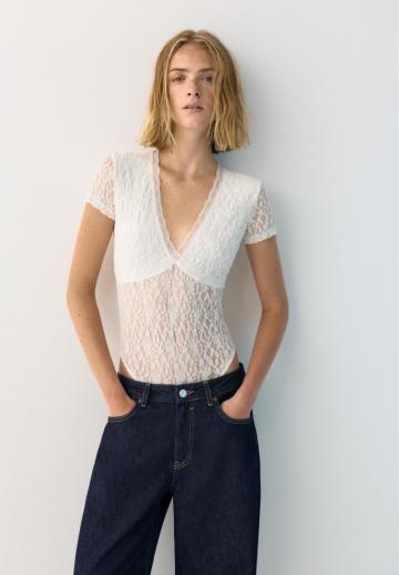 Кружевное боди
