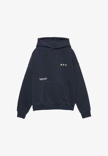 Пуловер с капюшоном