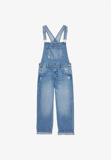 Джинсовый комбинезон