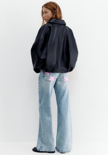 Прямые джинсы