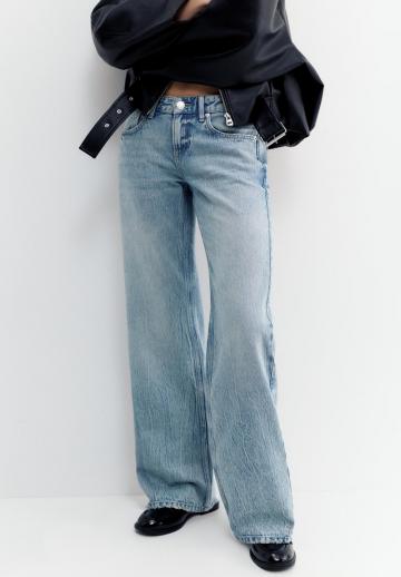 Прямые джинсы
