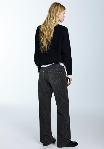 Прямые джинсы