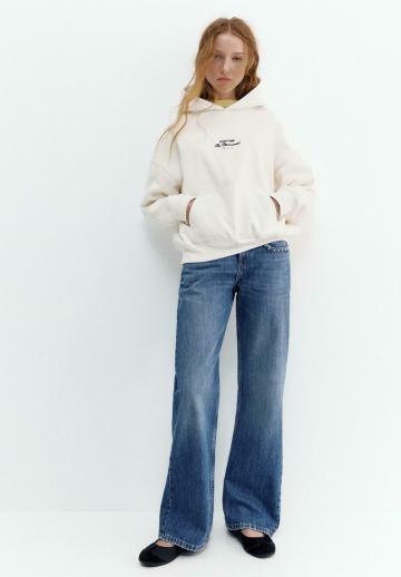 Пуловер с капюшоном