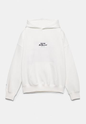 Пуловер с капюшоном