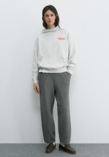 Пуловер с капюшоном