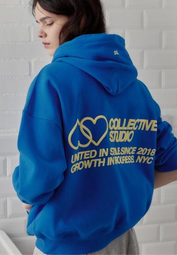 Пуловер с капюшоном