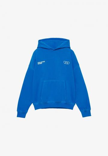 Пуловер с капюшоном