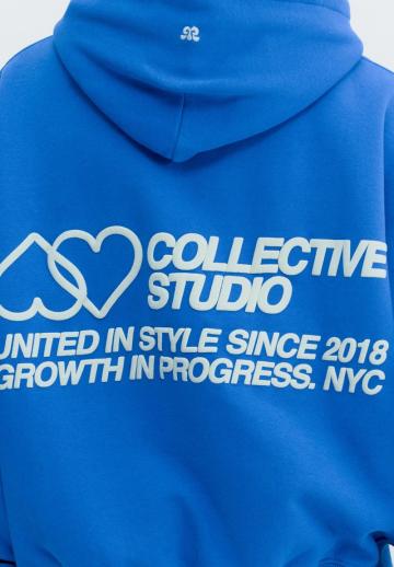 Пуловер с капюшоном