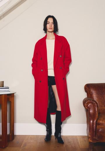 Короткое пальто