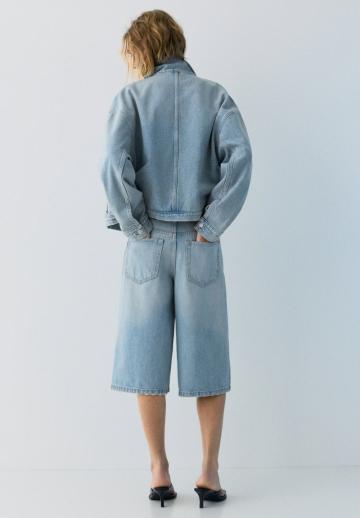 Короткие джинсы